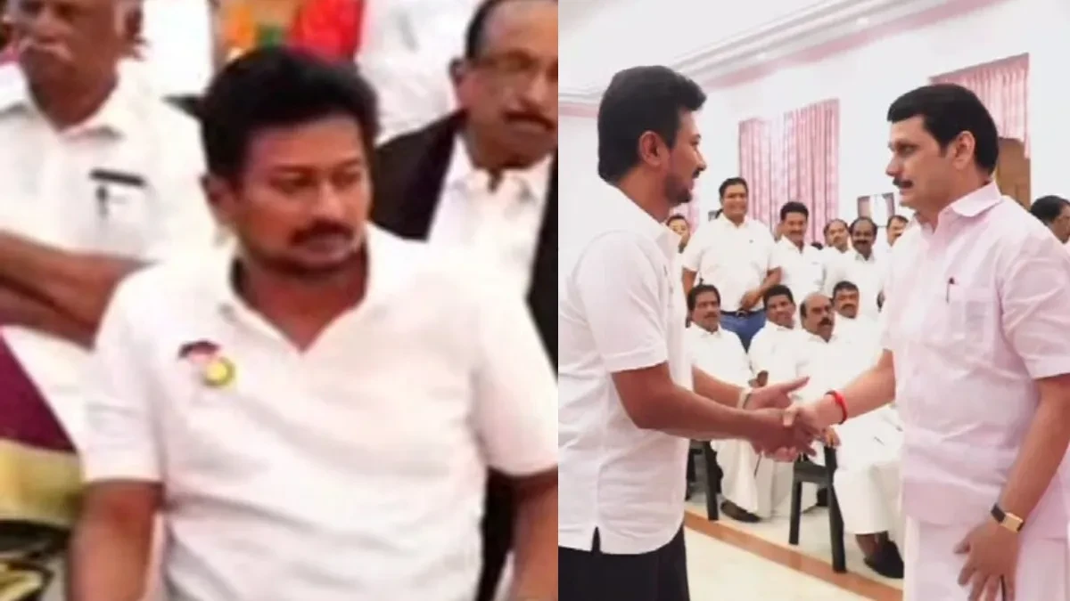 பதவியேற்பு விழாவில் மேடையில் கூட ஏறாத உதயநிதி.. துணை முதல்வராக பதவியேற்கவில்லையே ஏன் தெரியுமா