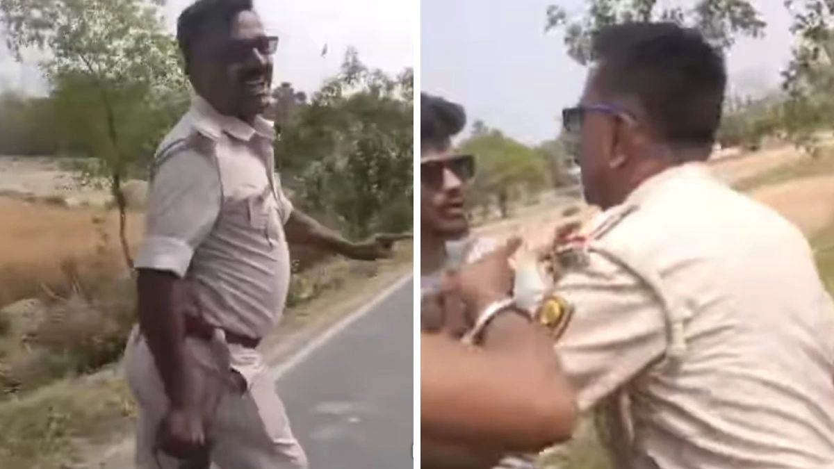 VIDEO: सारण में हादसे के बाद बवाल, बेकाबू भीड़ से बचकर भागी पुलिस, घिरते ही अफसर ने दाग दीं गोलियां