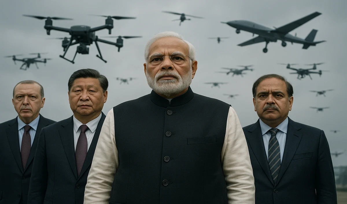 भारत की बढ़ती ड्रोन शक्ति, चीन-पाक की उड़ी नींद भारत की बढ़ती ड्रोन शक्ति, चीन-पाक की उड़ी नींद