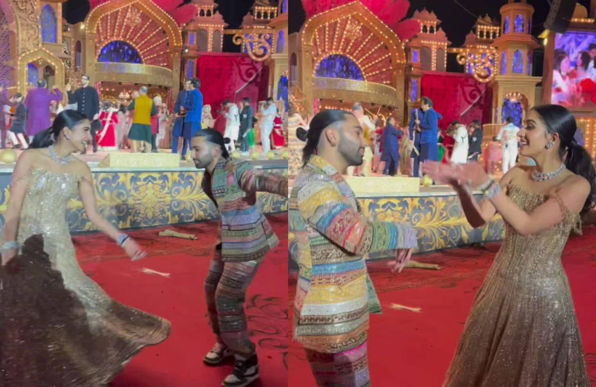 Orry : ऑरीचा राधिका अंबानीसोबत गरबा