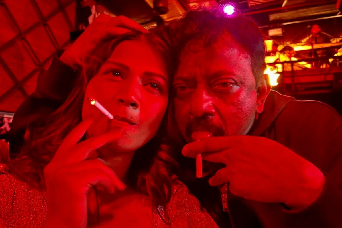 'Cigaretting and Grooving With...': Ram Gopal Varma's Shares Video From Nightclub
