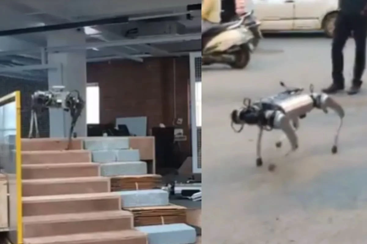 দিল্লির এআই এক্সপোতে নজর কাড়ল ভারতের শক্তিশালী রোবোডগ ‘পরম’