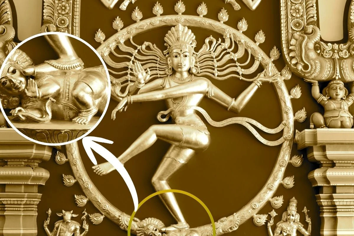 नटराज की मूर्ति में शिव के पैरों तले दबा वह बौना जीव कौन है