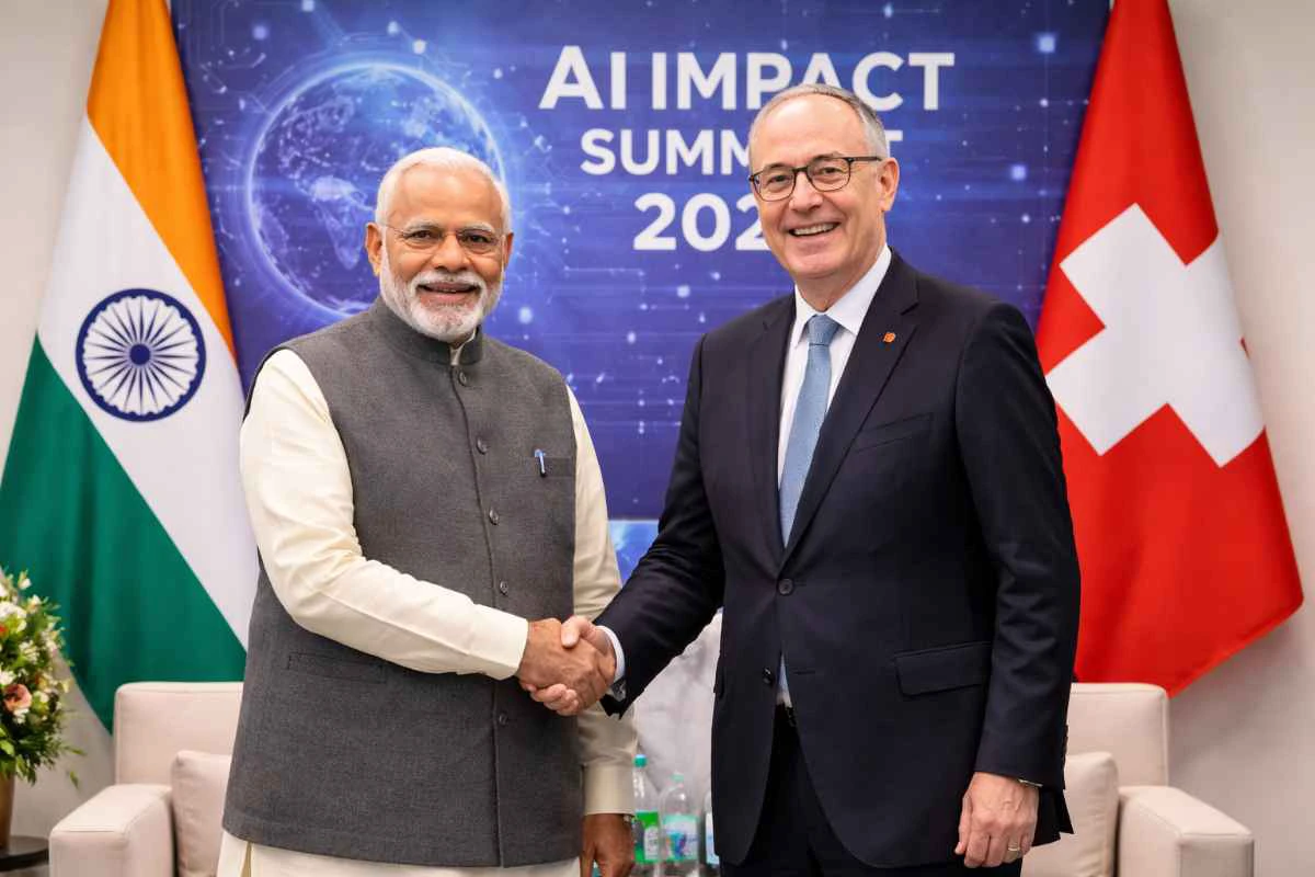 ভারত-সুইজারল্যান্ড দ্বিপাক্ষিক বৈঠক: বিনিয়োগ ও প্রযুক্তিগত সহযোগিতায় নতুন দিগন্ত