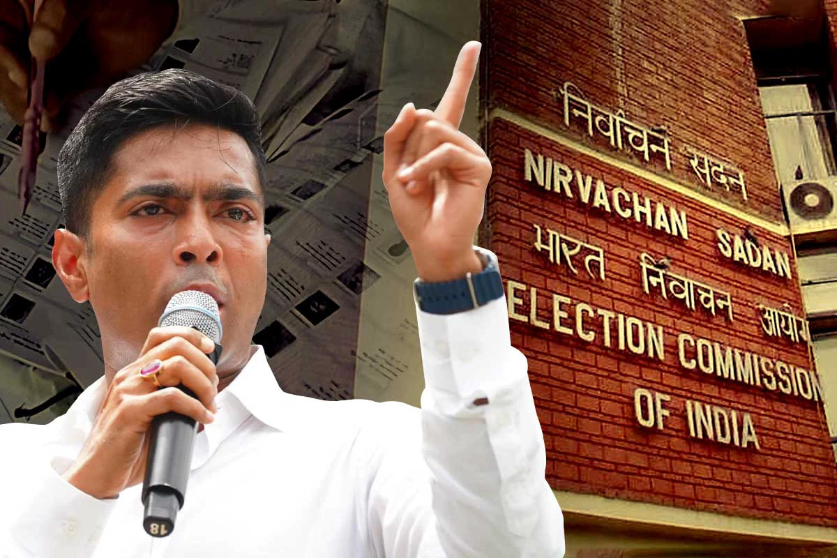 ভোটার তালিকায় ব্যাপক গরমিল, নির্বাচন কমিশনকে বিজেপির ‘সহকারী’ বলে তোপ অভিষেকের