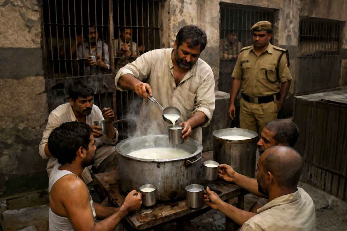 আদালতের লকআপে এখন এলাহি খানাপিনা বন্দিদের পাতে পড়বে খাঁটি দুধ ও মাছের ঝোল