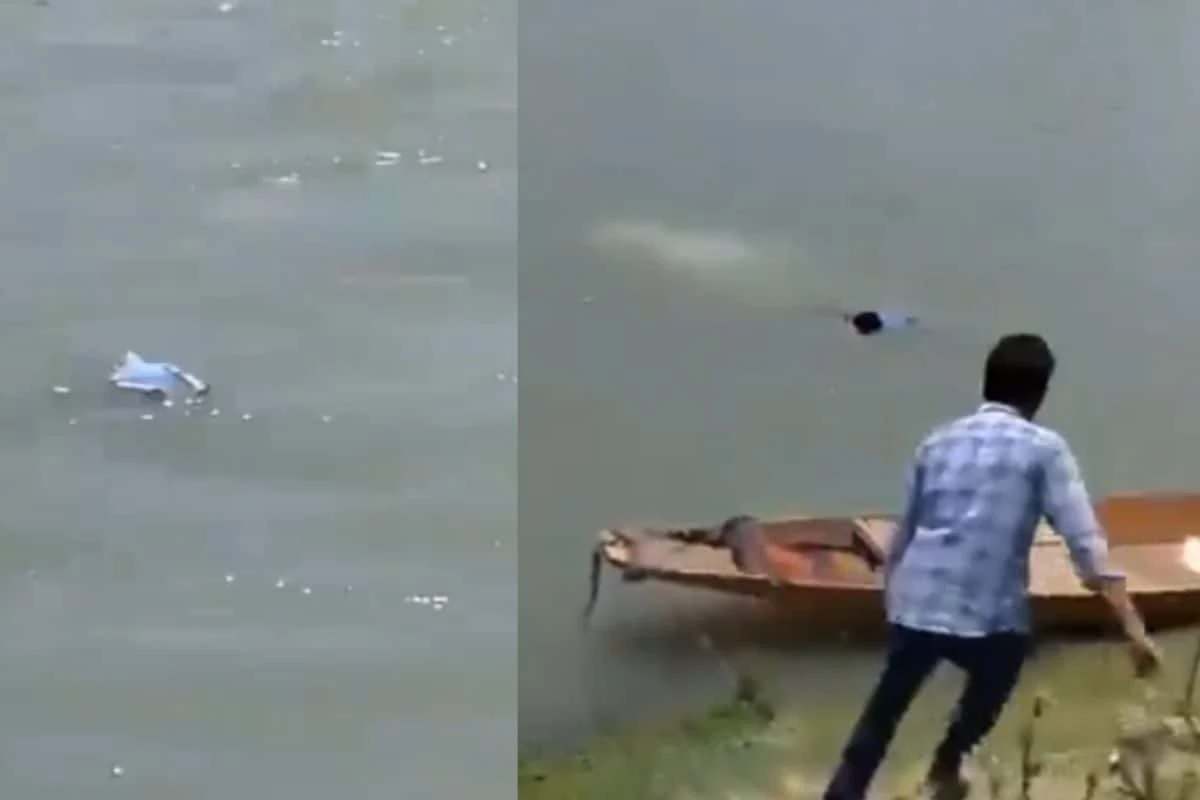 Watch: Real-Life Superheroes Risk Their Lives To Save 7-Year-Old From Drowning In Srinagar