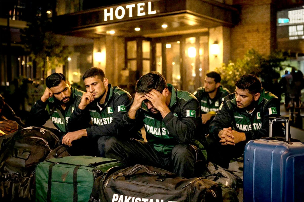 বিদেশে হোটেলের বিল মেটানোর টাকা নেই পাক খেলোয়াড়দের কপালে জুটল চরম লাঞ্ছনা
