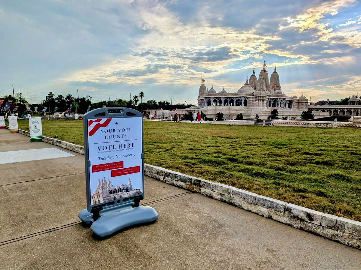 US Elections: Huge Role of Indian Temple in Texas