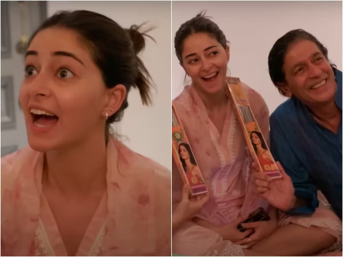 फुलझड़ी का पैकेट देखते ही खुशी के मारे उछल पड़ी Ananya Pandey, एक्ट्रेस के इतने क्यूट रिएक्शन पर लाखों लोग हार बैठे दिल