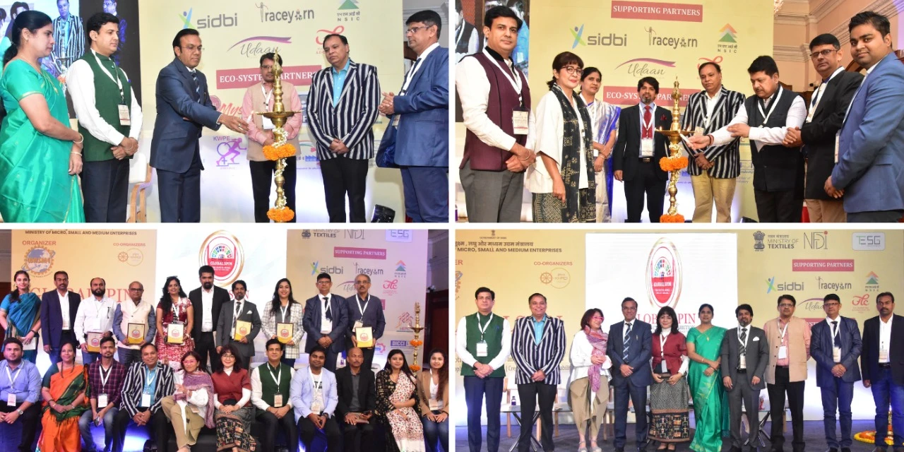 6th GLOBALSPIN TRADE CONCLAVE ON PROMOTION OF HANDLOOMS & SILK GAVE RISE TO WEB 3.0 SOLUTIONS FOR TEXTILE SECTOR.