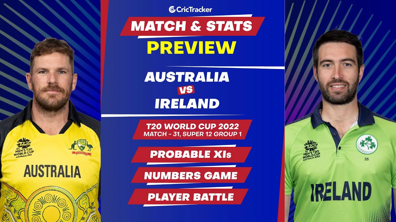 Australia vs Ireland