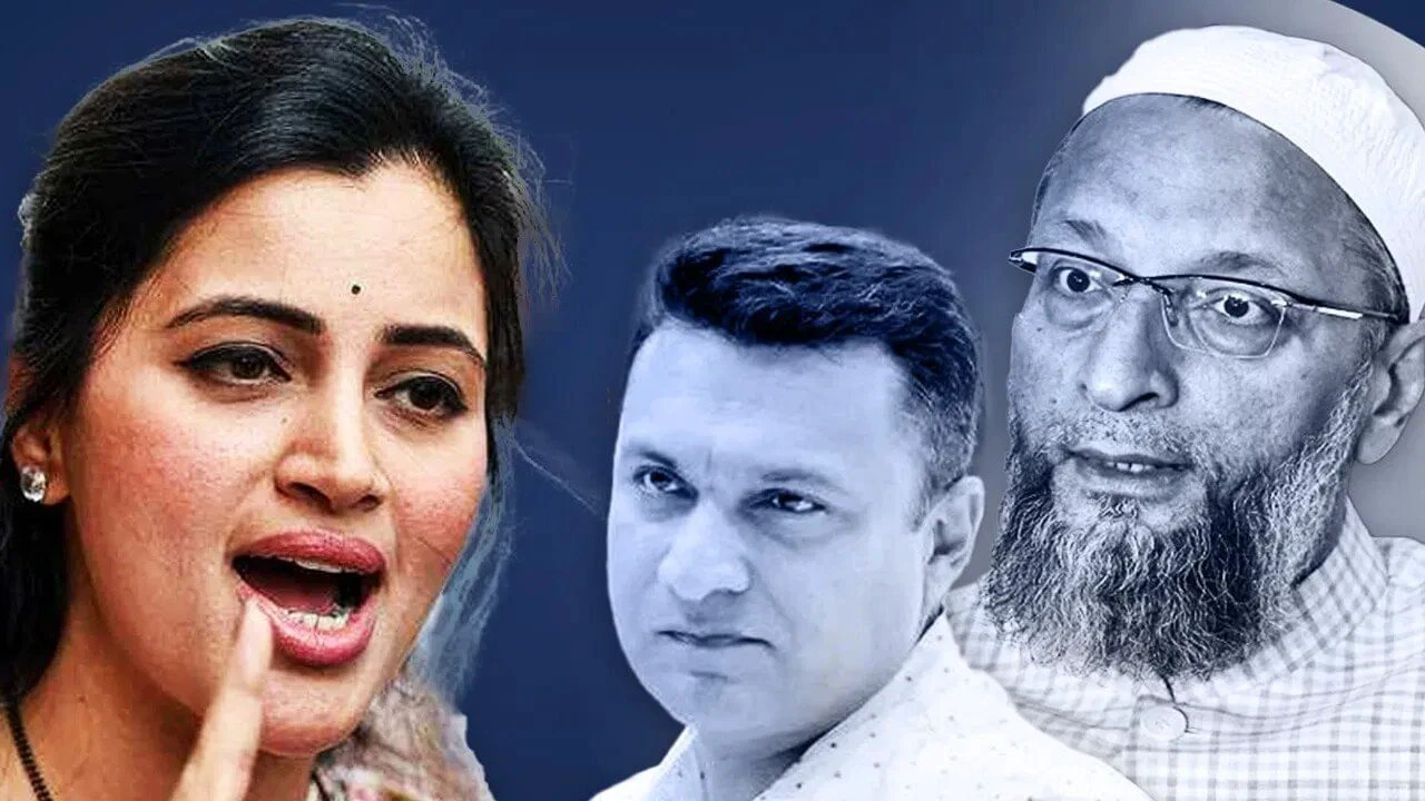 'If police are removed for 15 seconds.': BJP star campaigner Navneet Rana's open threat to Owaisi brothers