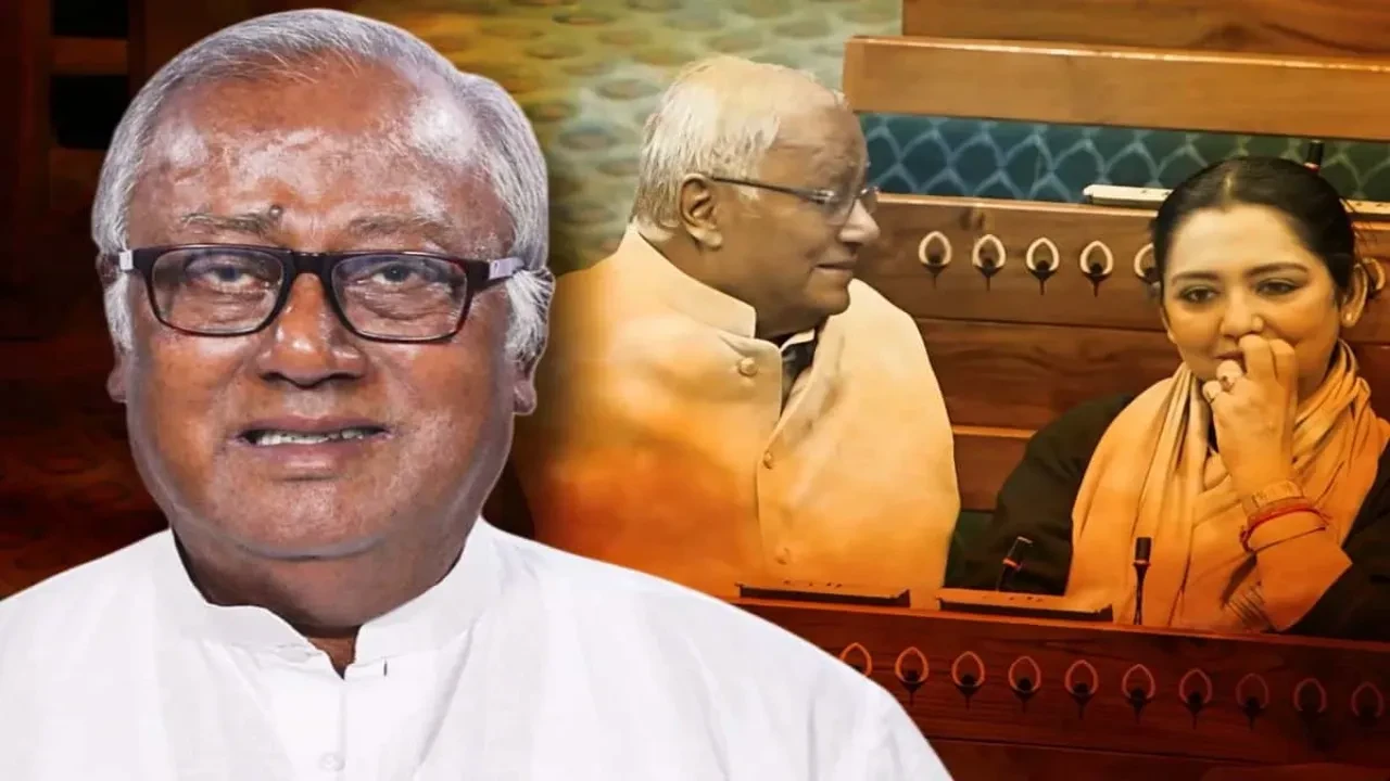 সংসদে আলোচনার মাঝে সৌগত ও জুন মালিয়ার খুনসুটি দেখে অবাক আমজনতা