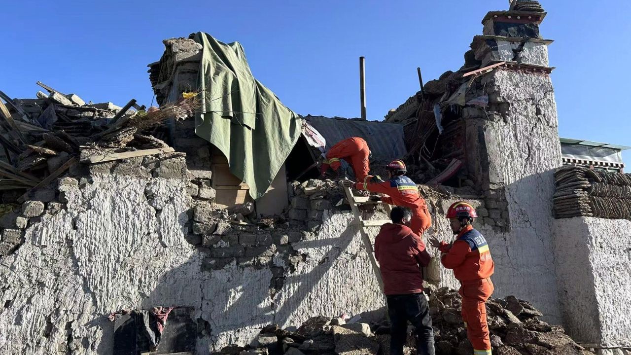 भूकंप से तिब्बत में तबाही, 95 लोगों की मौत-130 घायल, नेपाल हिला, भारत में भी असर ) “ • ˌ भूकंप से तिब्बत में तबाही, 95 लोगों की मौत-130 घायल, नेपाल हिला, भारत में भी असर ) “ • ˌ