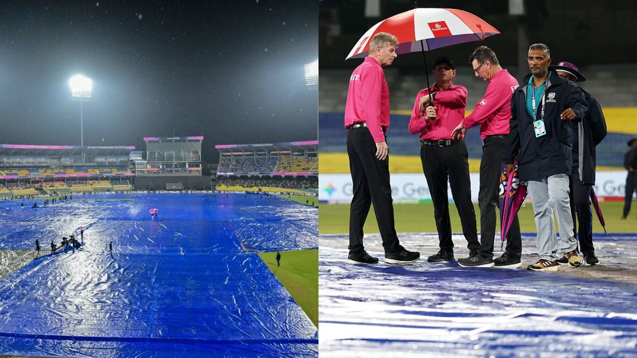 নিউজিল্যান্ড-পাকিস্তান ম্যাচ বৃষ্টিতে পণ্ড: টি-টোয়েন্টি বিশ্বকাপে বদলে গেল সমীকরণ