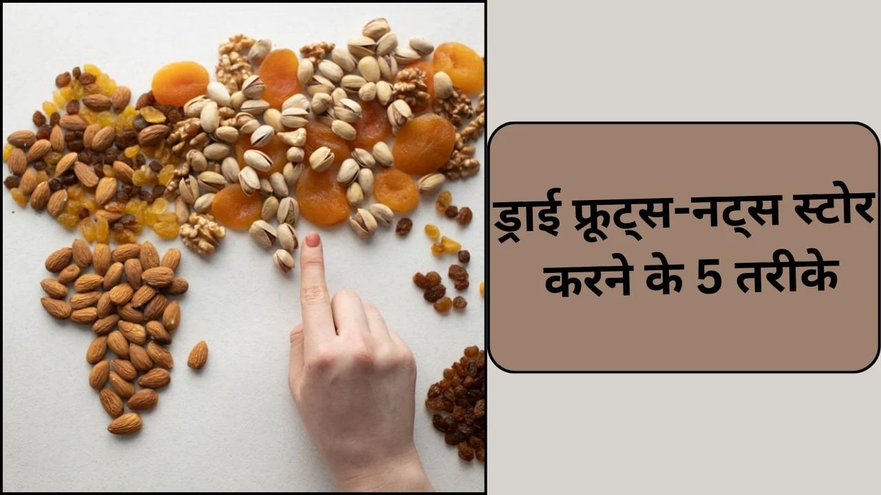 ड्राई फ्रूट्स को ऐसे करें स्टोर, रहेंगे फ्रेश और पोषक तत्वों से भरपूर ड्राई फ्रूट्स को ऐसे करें स्टोर, रहेंगे फ्रेश और पोषक तत्वों से भरपूर