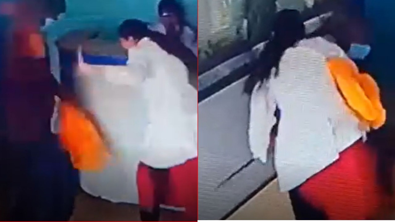 Video: नर्स ने शादी करने से किया इनकार, तो शख्स ने कैमरे के सामने कर दिया चाकू से वार