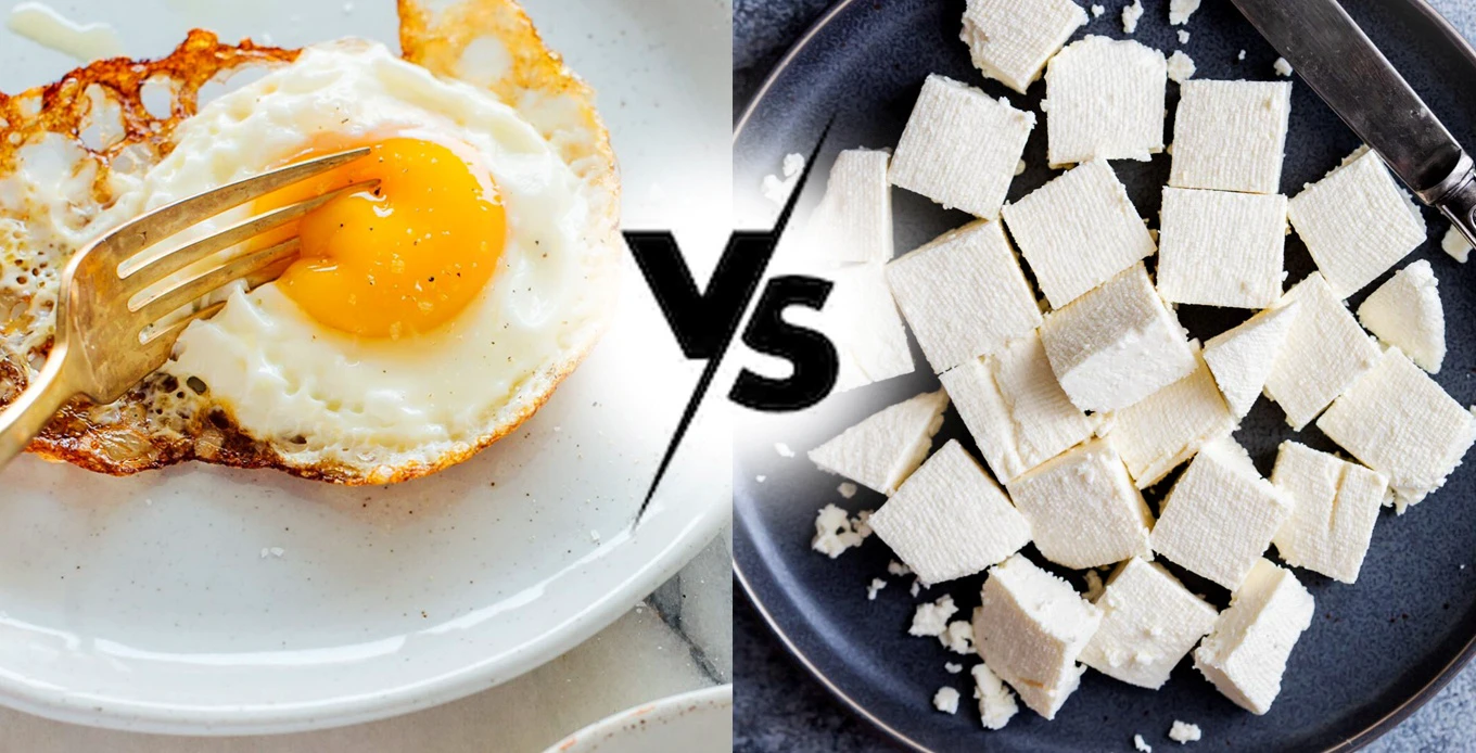 Eggs v/s paneer - Which is the better source of protein for weight loss?
