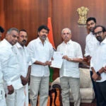 ഗവര്‍ണറെ കണ്ട് വിജയ്; തമിഴ്‌നാട്ടില്‍ സര്‍ക്കാര്‍ രൂപീകരിക്കാൻ അവകാശവാദം ഉന്നയിച്ചു