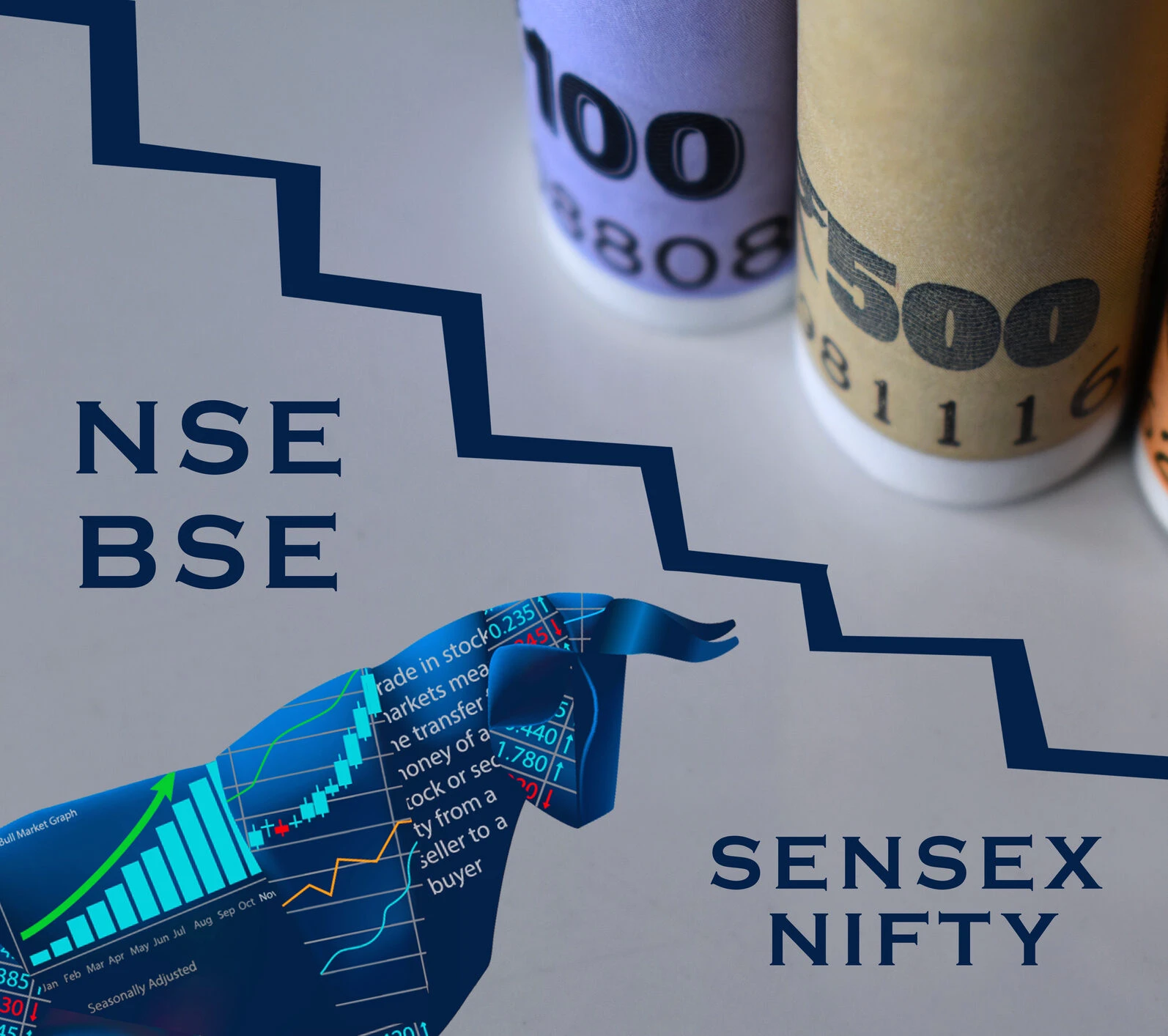 Sensex jumps 509 points, Nifty crosses 23,000