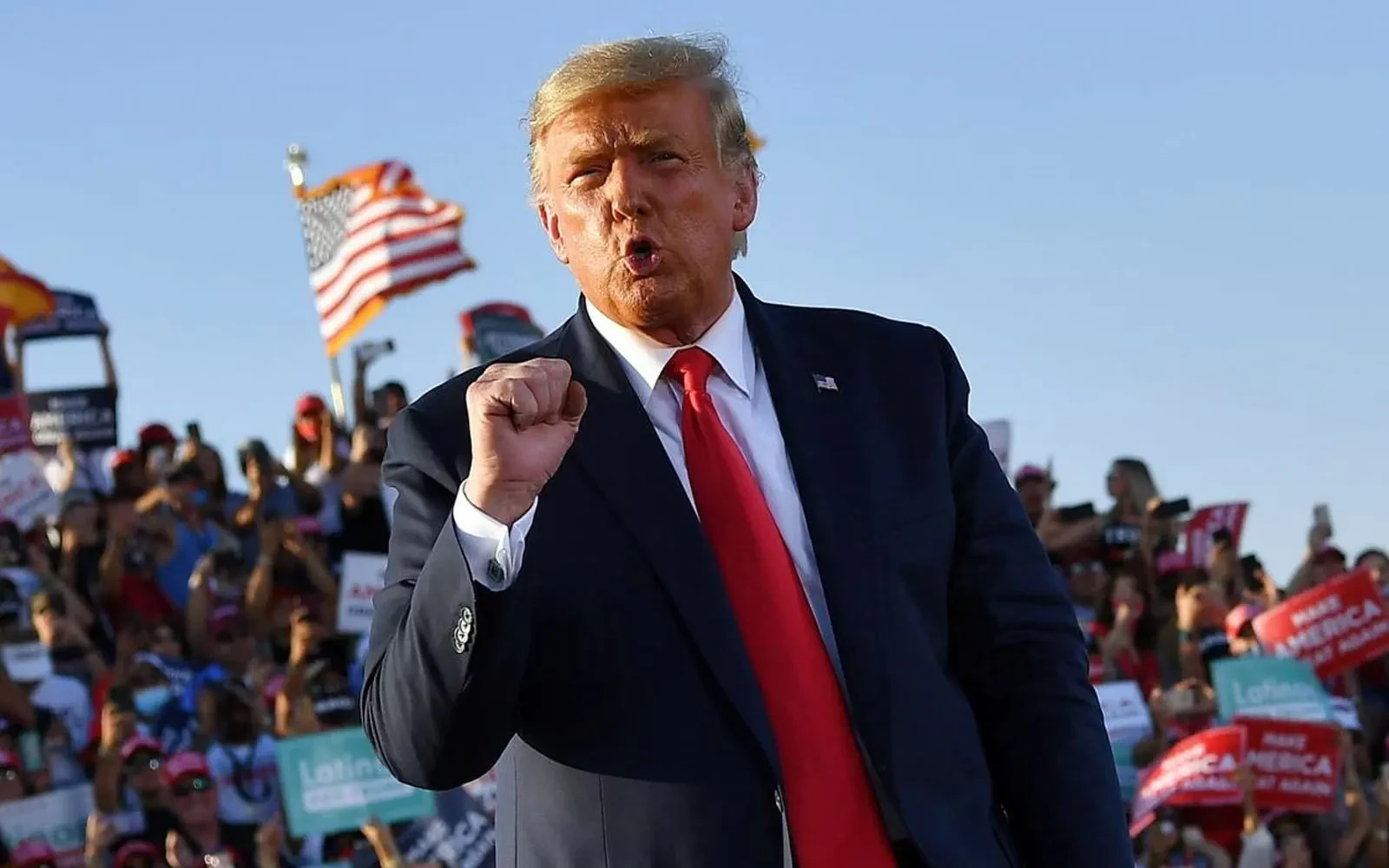 Trump Triumphs America