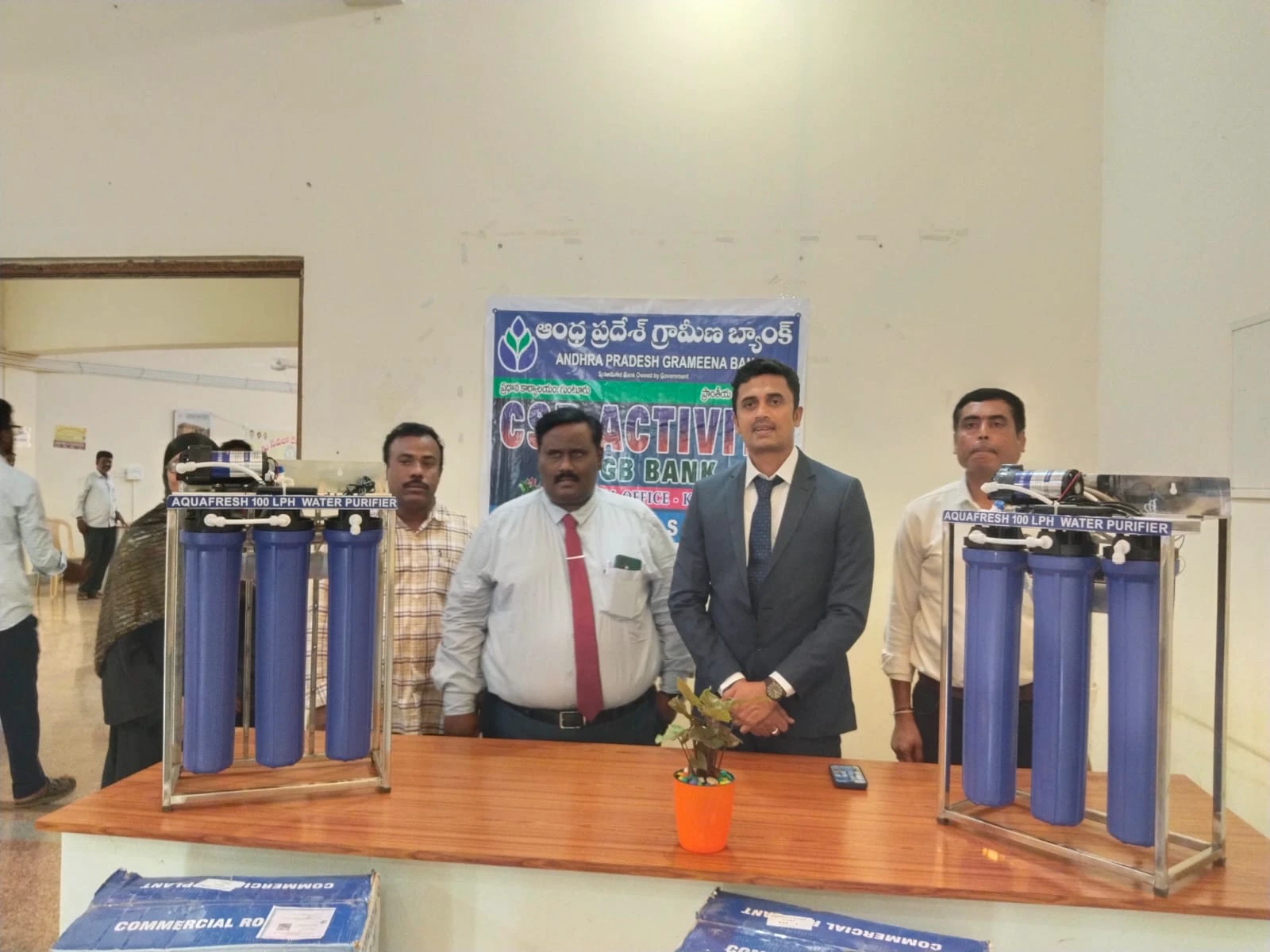 వసతి గృహ విద్యార్థులకు స్వచ్ఛజలమే లక్ష్యం.