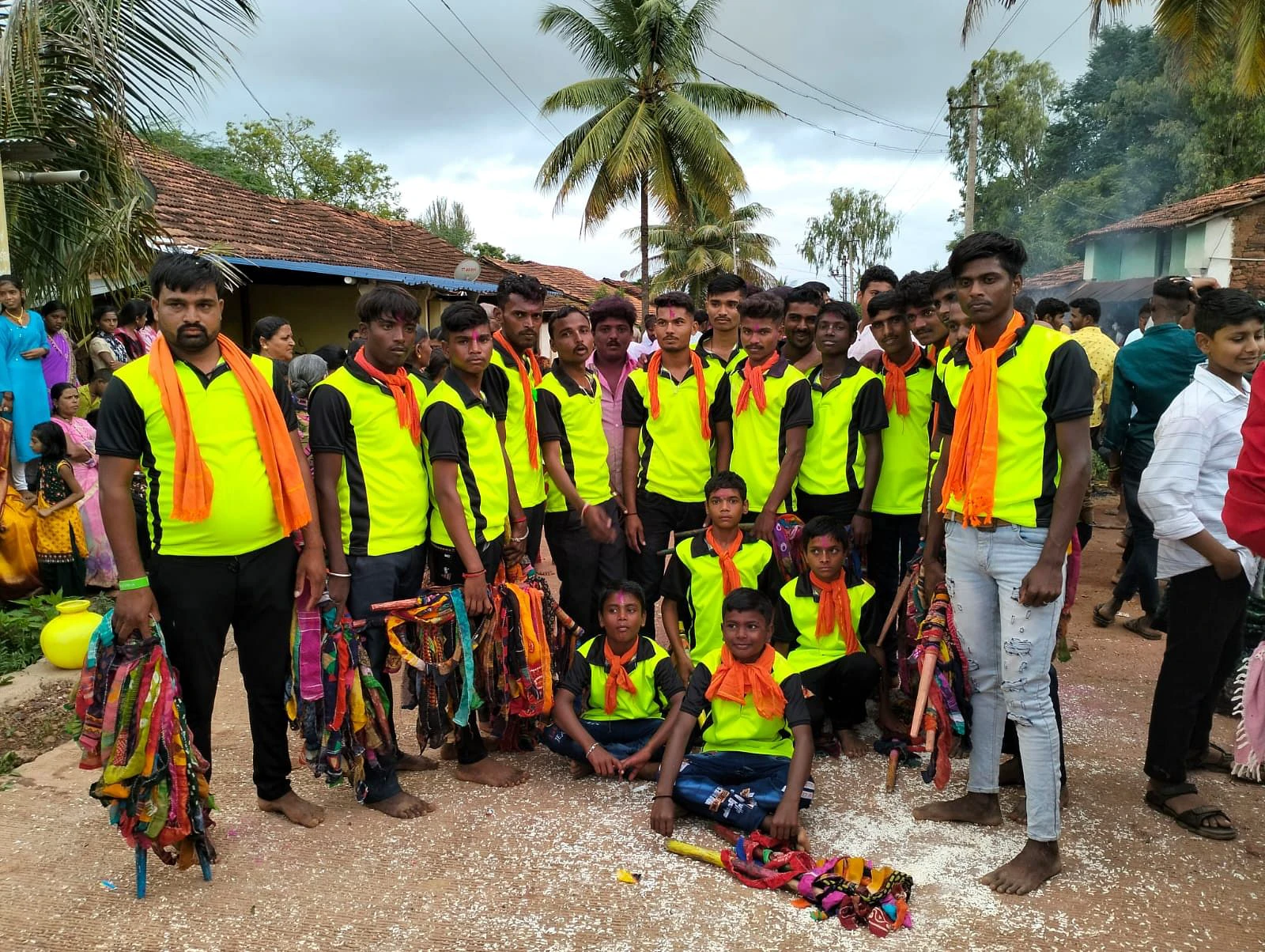 ಬೈಲಹೊಂಗಲ | ಮೊಹರಂ ಸಿದ್ಧತೆ: ಚಿನಕೋಲು, ಹುಲಿ‌ಕುಣಿತದ ಸದ್ದು