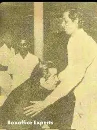 Viral Pic: Legend Actor @ Dreaded Gangster's Feet