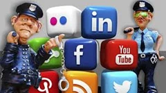 How are social media posts tracked? How does the police trace the criminal?
