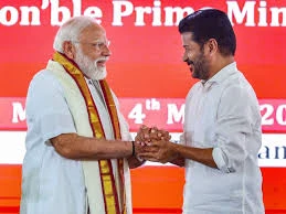 मोदी रेवंथ रेड्डींना म्हणाले, माझ्यासोबत या!