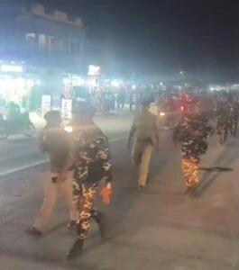 Alipurduar-এ শান্তিপূর্ণ ভোটের পর কড়া নিরাপত্তা, জেলাজুড়ে রুট মার্চ জোরদার।