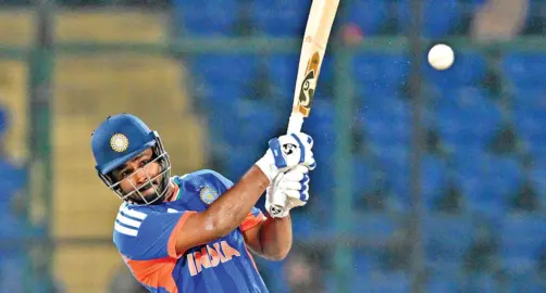 Have learned to handle pressure, says SamsonIndia wicketkeeper-batter backs the aggressive approach that has brought success to the team