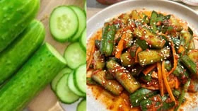 கொரியன் ஸ்டைலில் வெள்ளரி (Cucumber) கிம்ச்சி செய்யலாம் வாங்க!