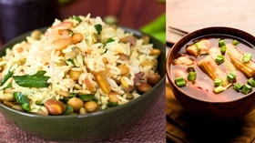 கர்நாடகா ஸ்பெஷல் சித்திரான்னா வித் பாலக் கார்ன் கிரேவி செய்யலாமா?