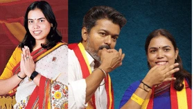 விஜய் கேபினட்டில் நுழைந்த 29 வயது இளம் புயல்.. 5 மொழிகள் பேசும் மல்டி டேலன்ட்.. யார் இந்த கீர்த்தனா?