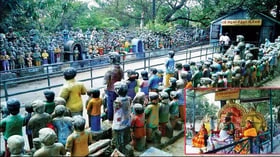 நேர்த்திக்கடனாக உருவ பொம்மை செலுத்தும் அதிசயக் கோயில்!