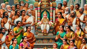 கோமளவல்லி தாயாரின் அருள் பெற்ற லட்சுமி குமாரர்!