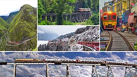 குழந்தைகளை குதூகலிக்க வைக்கும் உலகின் திரில்லிங்கான 10  ரயில்கள்!