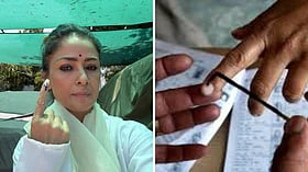"இது சினிமா ஷூட் இல்லை.." வாக்களித்த பிறகு சிம்ரன் கருத்து!