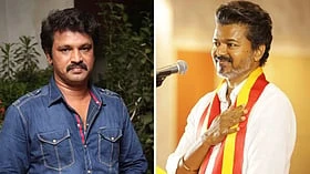 'அந்தக் கட்சிகளிடமிருந்து காப்பாற்றியதற்கு நன்றி..' - விஜய்க்கு இயக்குநர் சேரன் பதிவு