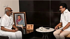 தேர்தலில் தோல்வி | ஸ்டாலினைச் சந்தித்த ரஜினி.. பேசியது என்ன?
