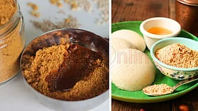 இட்லி, தோசைக்கு  தொட்டுக்க சத்தான சுவையான நான்கு பொடி வகைகள்!