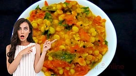 சுவையான தக்காளி கடலைப்பருப்பு கூட்டு. வேற லெவல் டேஸ்ட்!