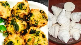 சூப்பர் டேஸ்டியான முருங்கைக்கீரை வடை-மக்ரூன் செய்யலாம் வாங்க!