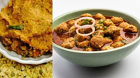 நாவூர வைக்கும் மீல் மேக்கர் குழம்பு - சத்தான பாசிப்பயறு துவையல்!