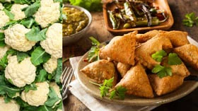 டேஸ்டியான உருளை பாப்கார்ன்- காலிஃபிளவர் சமோசா செய்யலாம் வாங்க!