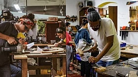 Maker's Asylum's woodworking workshop in Goa offers an immersive, hands-on experience for anyone looking to reconnect with the craft of making.
