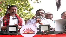 "உருட்டல், மிரட்டலை பாஜக கையாள்கிறது; தவெகவால் மக்களை ஏமாற்ற முடியாது" - திருமாவளவன்!