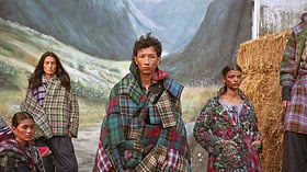 péro's Fall-Winter 2025 collection, 'BONNIE', reimagines traditional Scottish tartan through India's diverse handloom heritage.